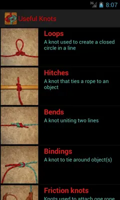 Useful Knots android App screenshot 3